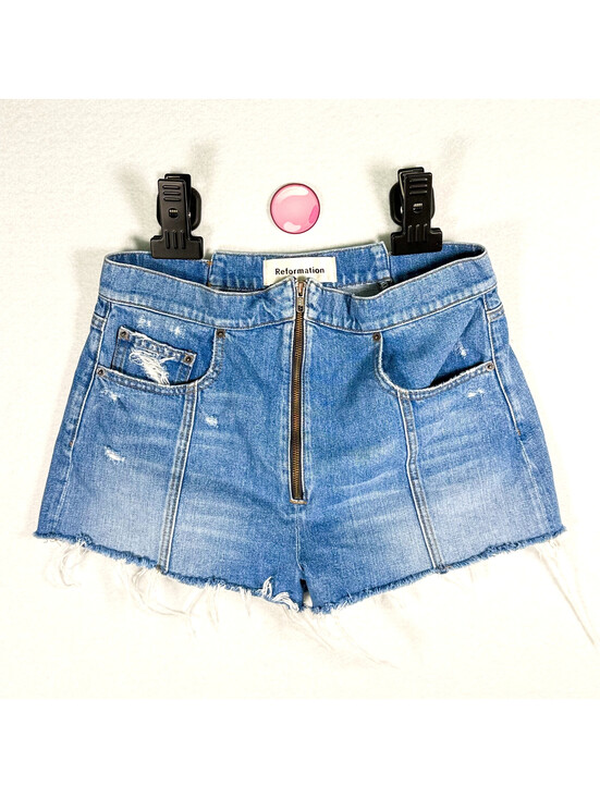 Reformation Pants - Reformation Fanny Salton Denim Shorts Cutoffs Women's 28